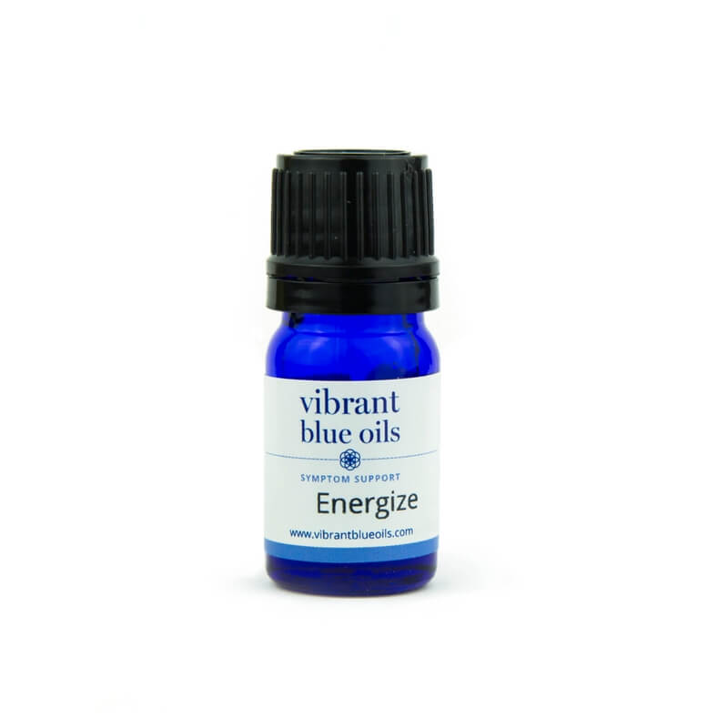 Would Vibrant Blue Oils Energize blend be helpful for someone with chronic lyme who suffers from fatigue and low energy?